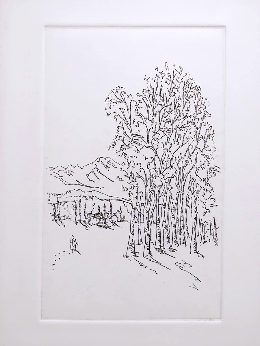 Untitled (from the series titled "First Snow") by Betty Guy 