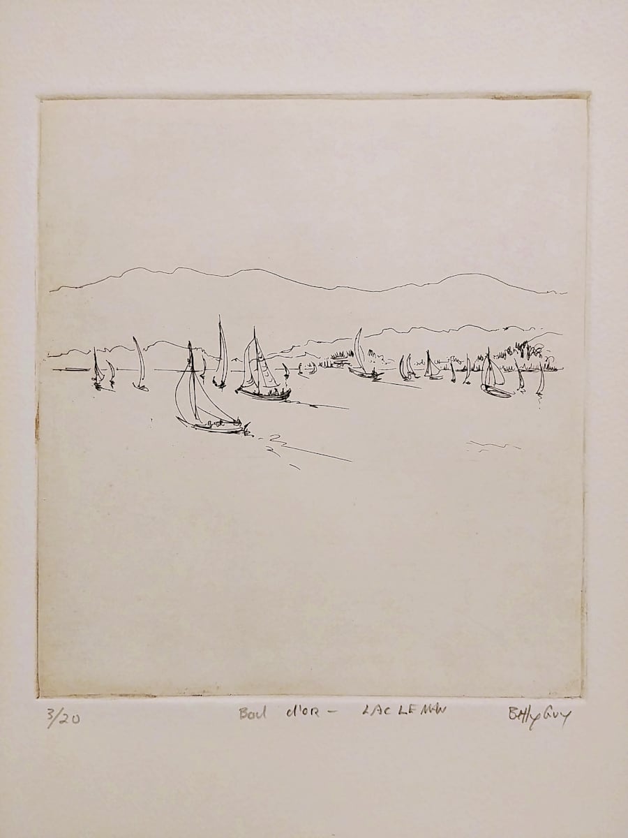 Bol d'or-Lac Leman by Betty Guy 