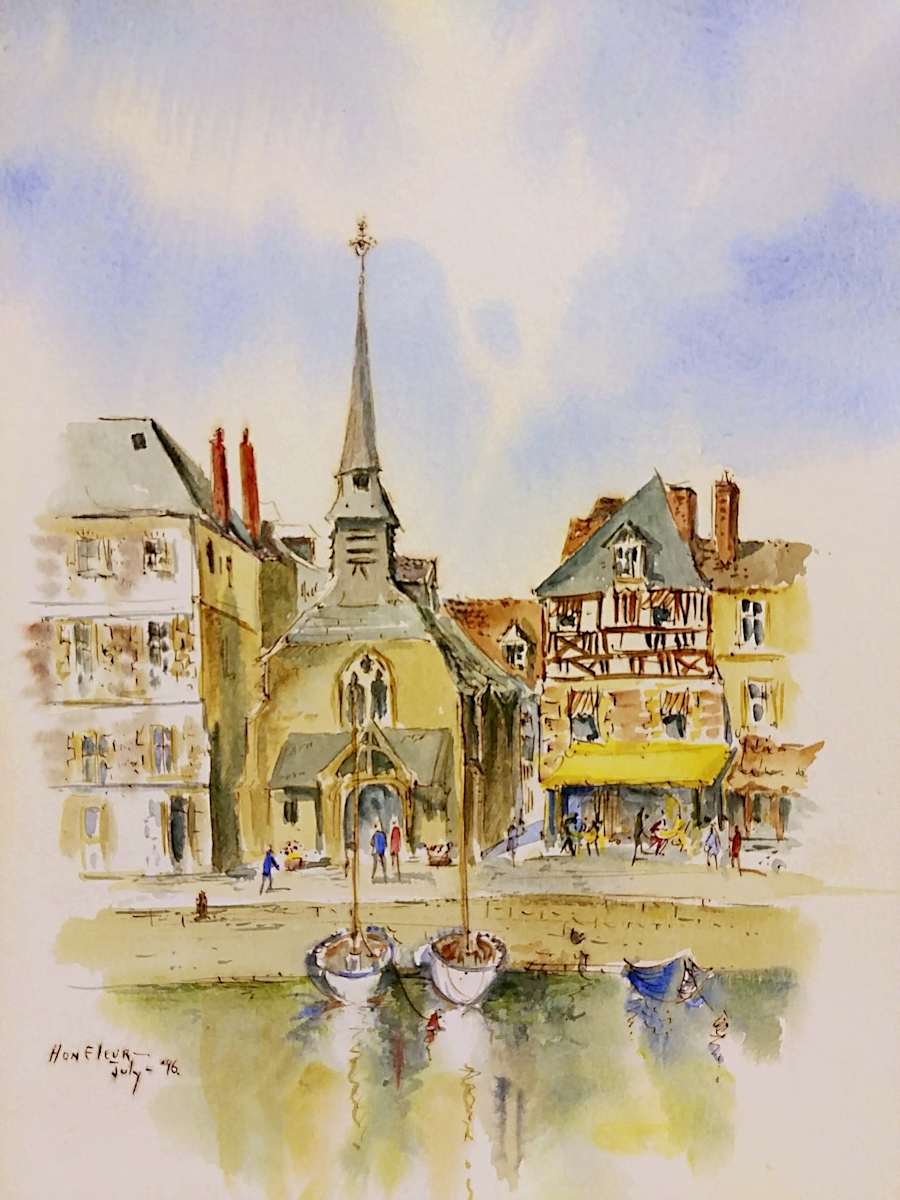 Honfleur by Betty Guy 