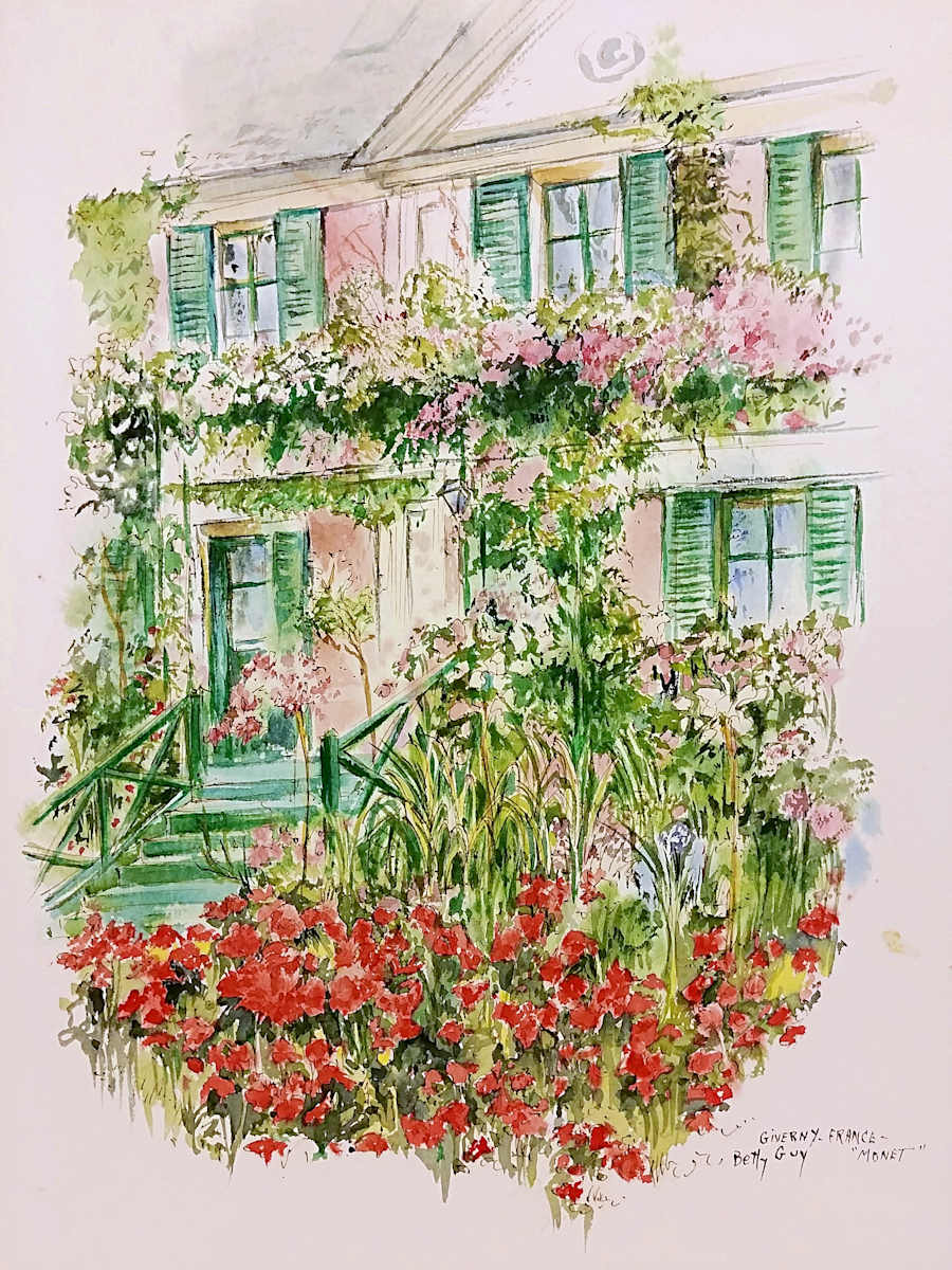 "Monet" Giverny-France by Betty Guy 