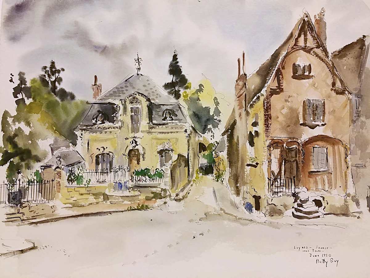 Luynesnear Tours by Betty Guy, Image 1.