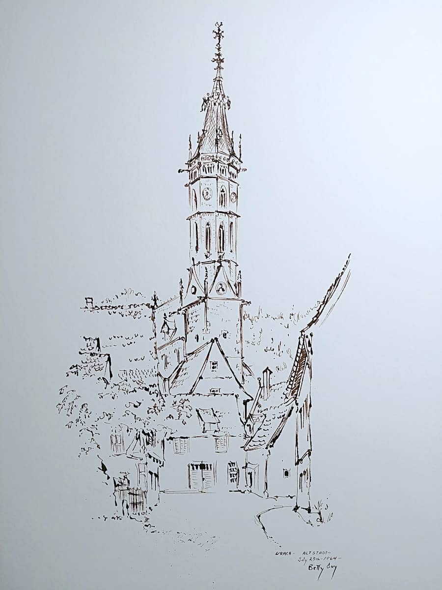 Urach - Altstadt by Betty Guy 