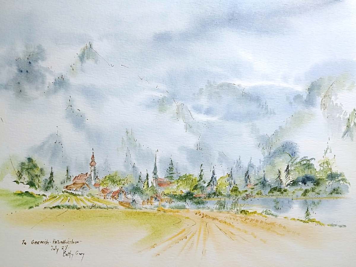 To Garmisch Partenkirchen by Betty Guy 