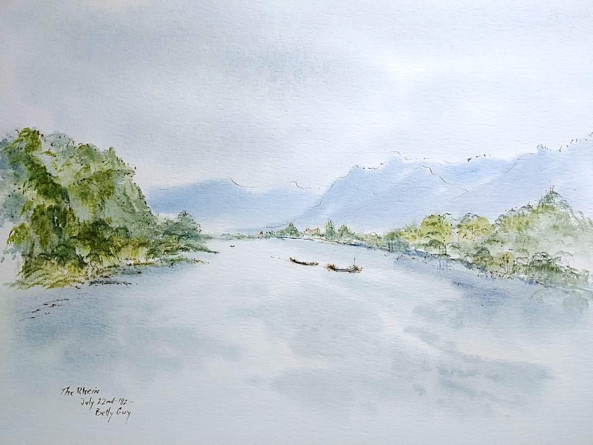 The Rhein by Betty Guy 