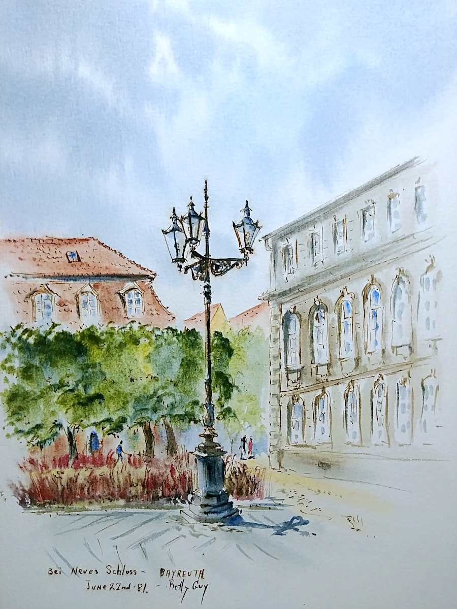 Bei Neves Schloss - Bayreuth by Betty Guy 