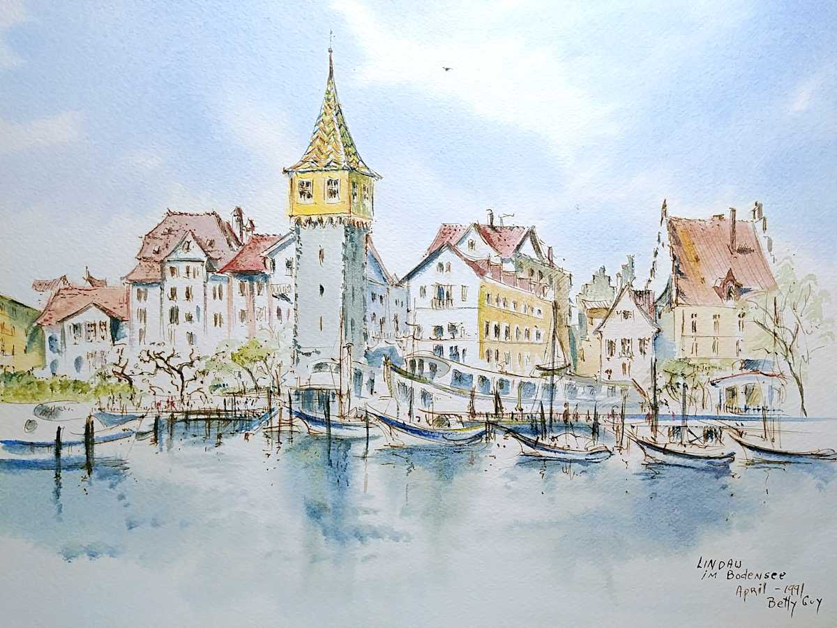 LindawIm Bodensee by Betty Guy 