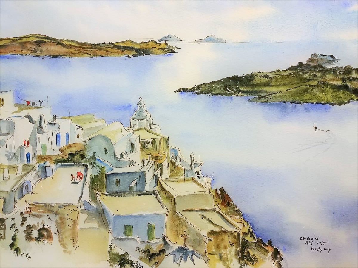 Santorini by Betty Guy 