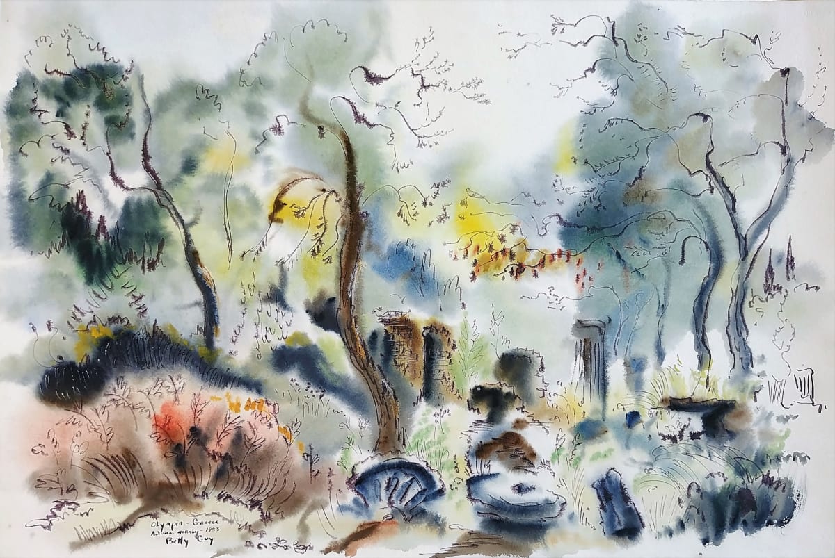 Olympia-Greece Autumn Morning by Betty Guy 
