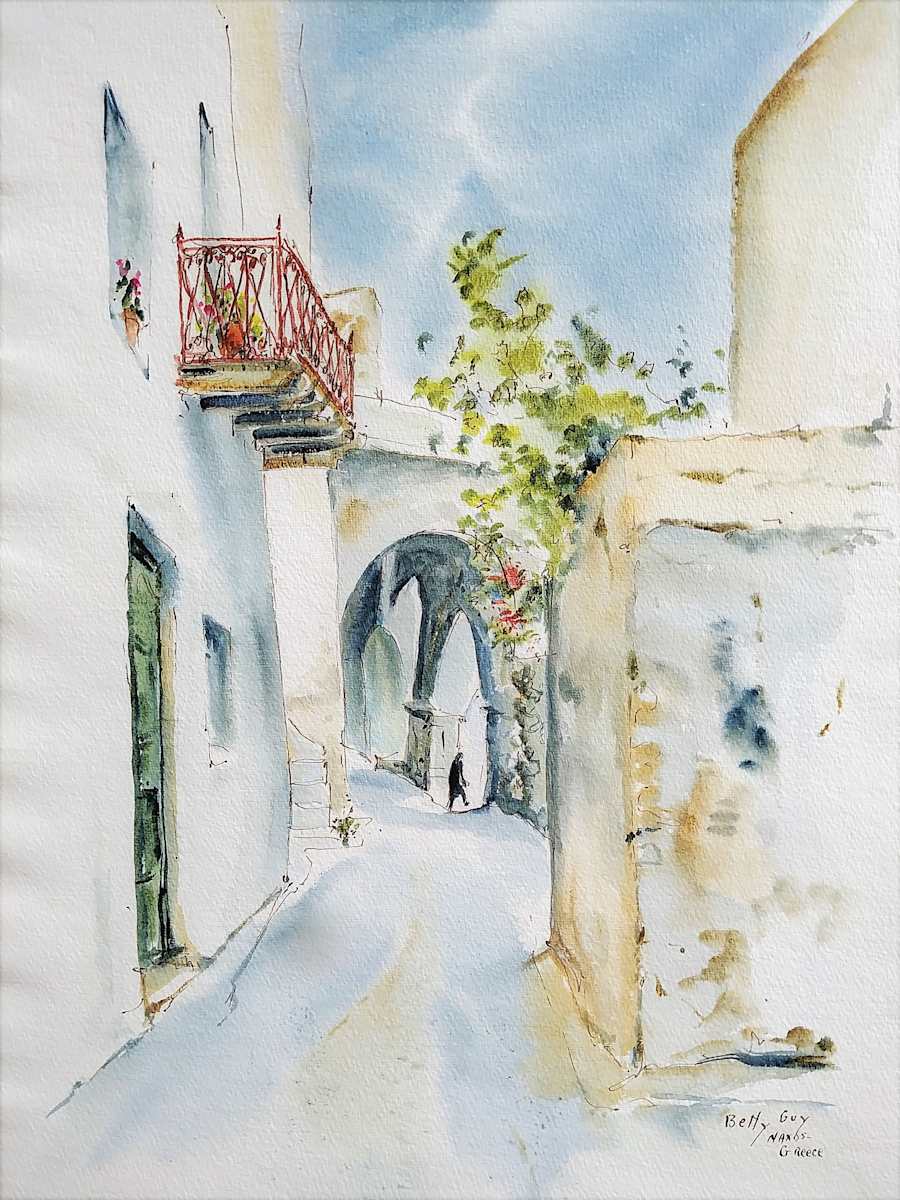 Naxos Greece by Betty Guy 