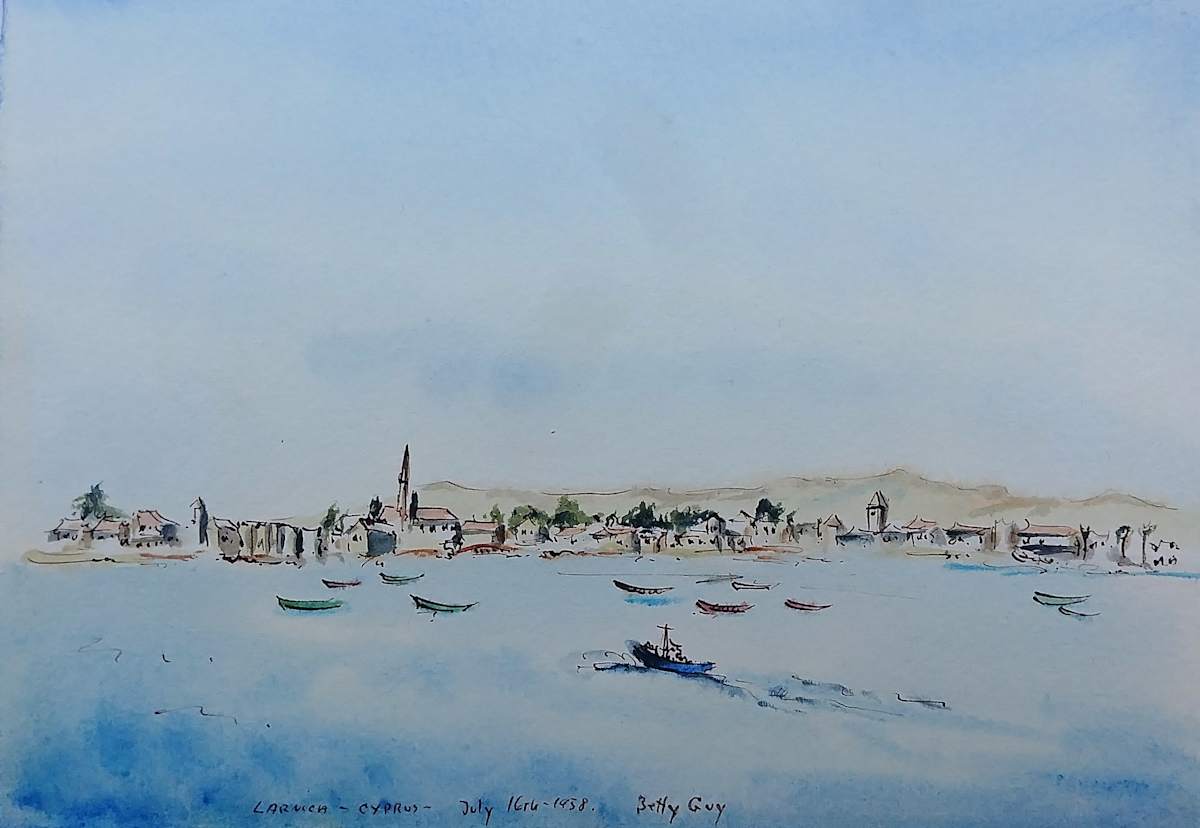 Larnaca-Cyprus by Betty Guy 