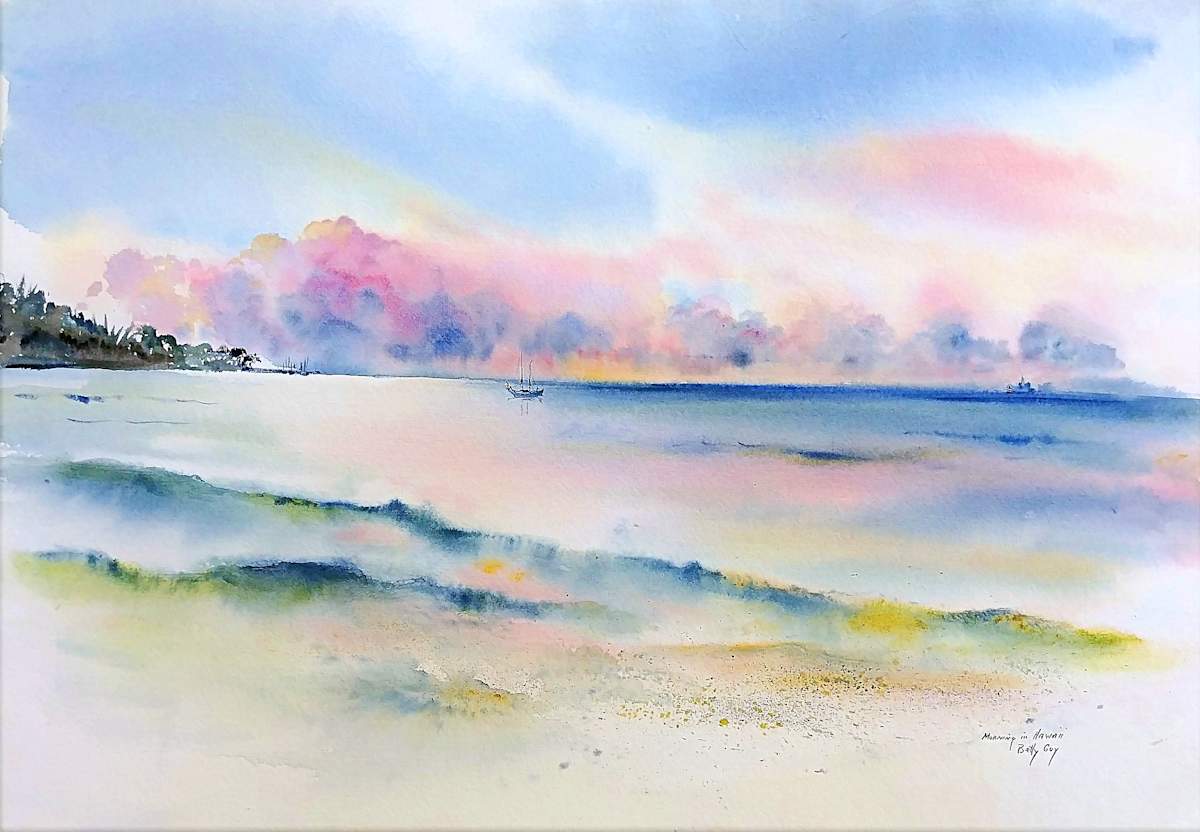 Morning in Hawaii by Betty Guy 