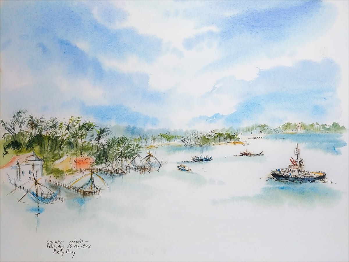 Cochin - India by Betty Guy 