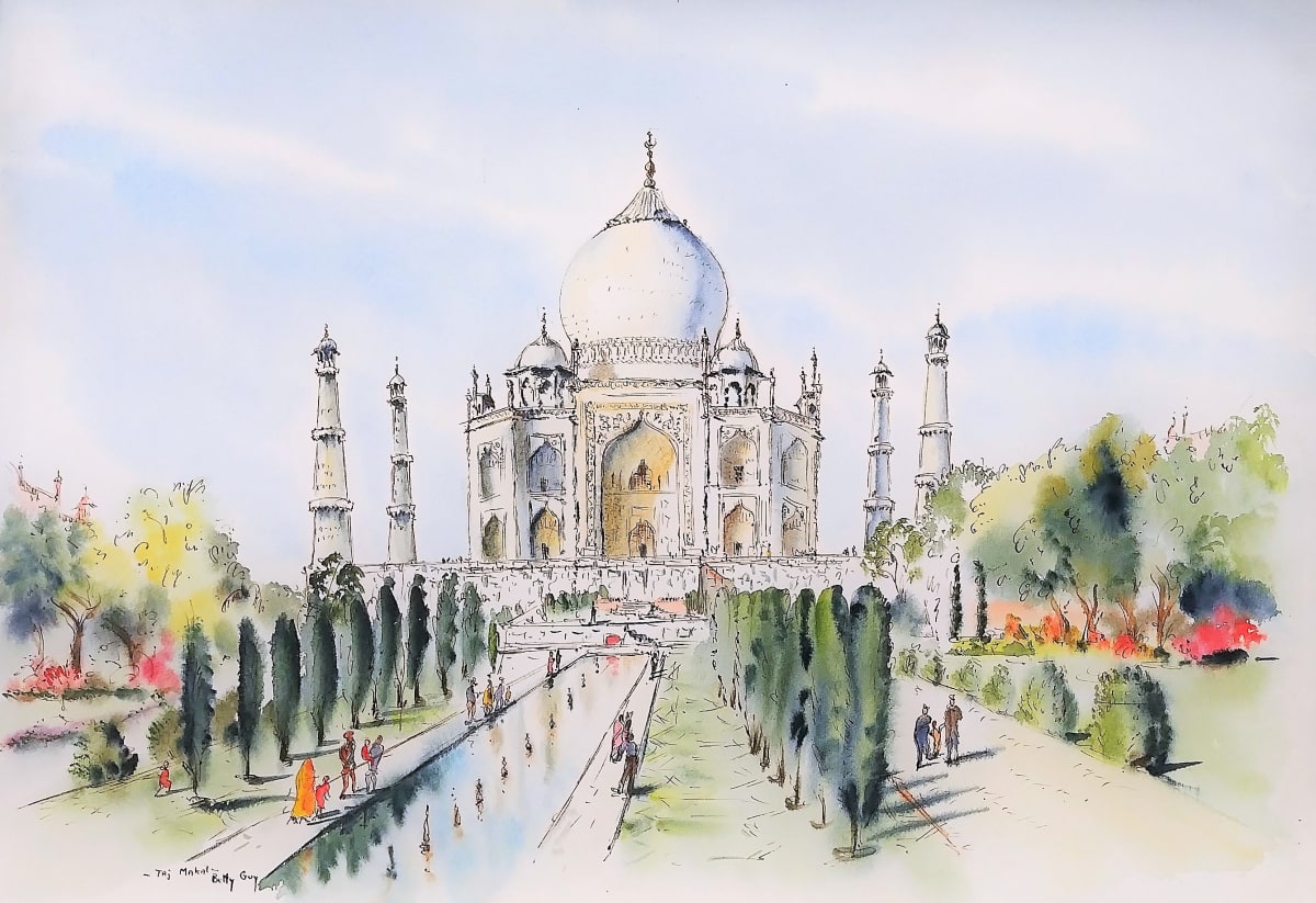 Taj Mahal by Betty Guy 