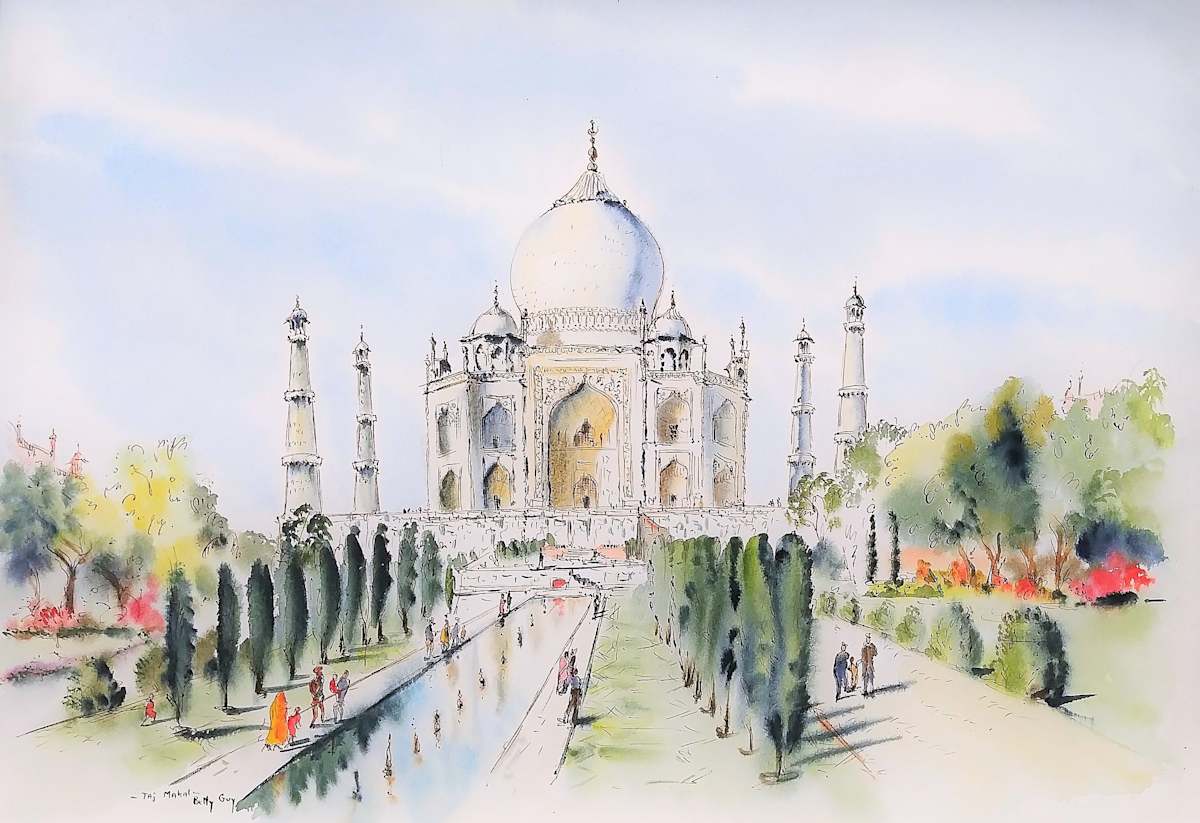 Taj Mahal by Betty Guy, Image 1.