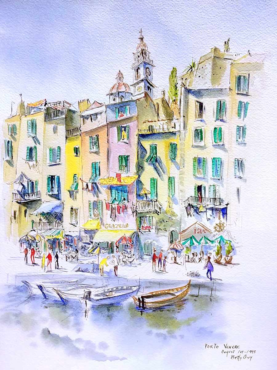 Porto Venere by Betty Guy, Image 1.