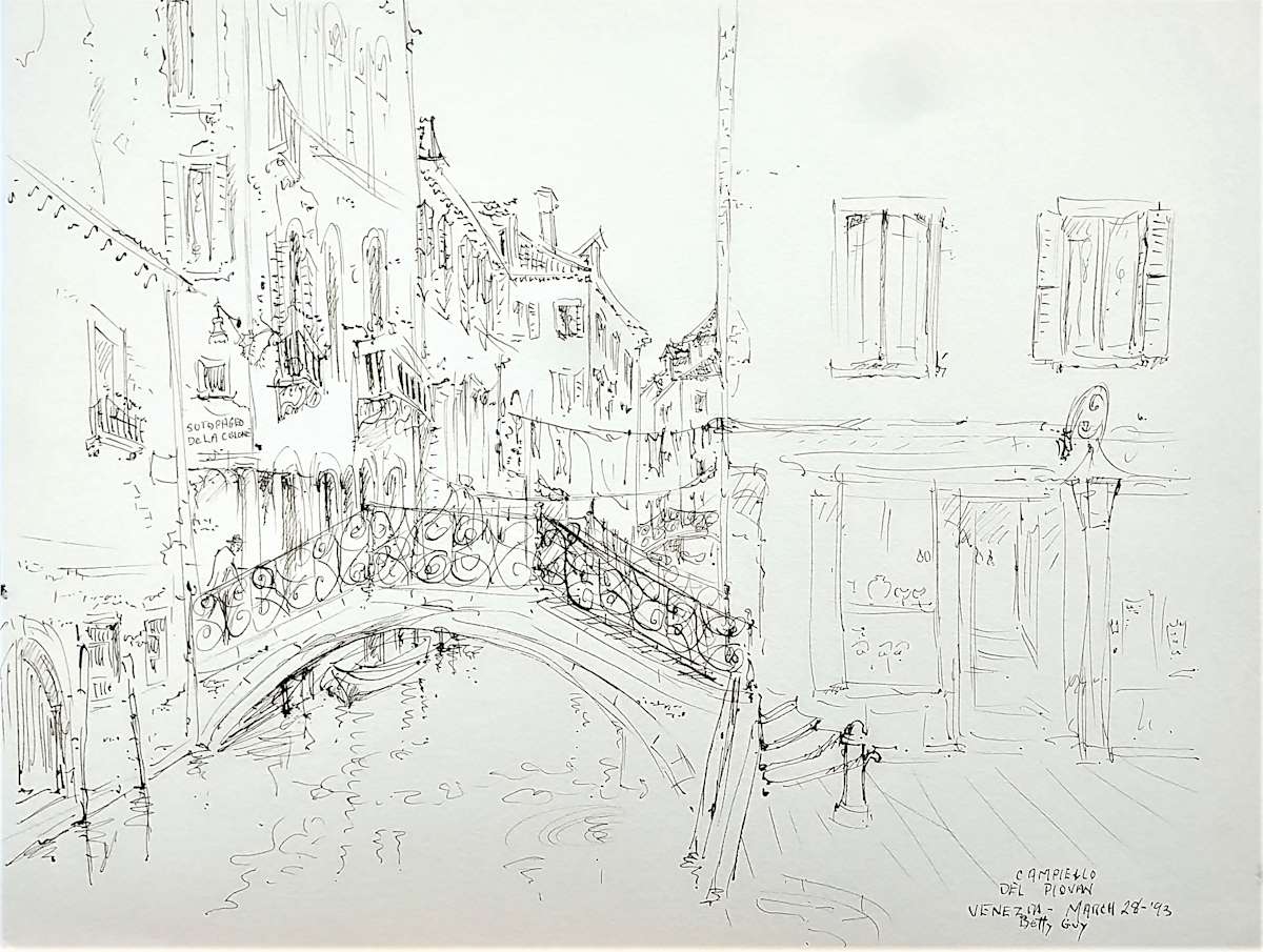 Campiello Del Piovan Venezia by Betty Guy 