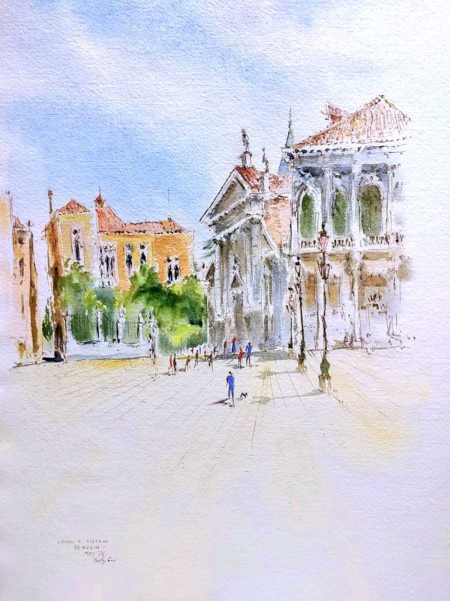 Campo S. Stefano Venezia by Betty Guy 