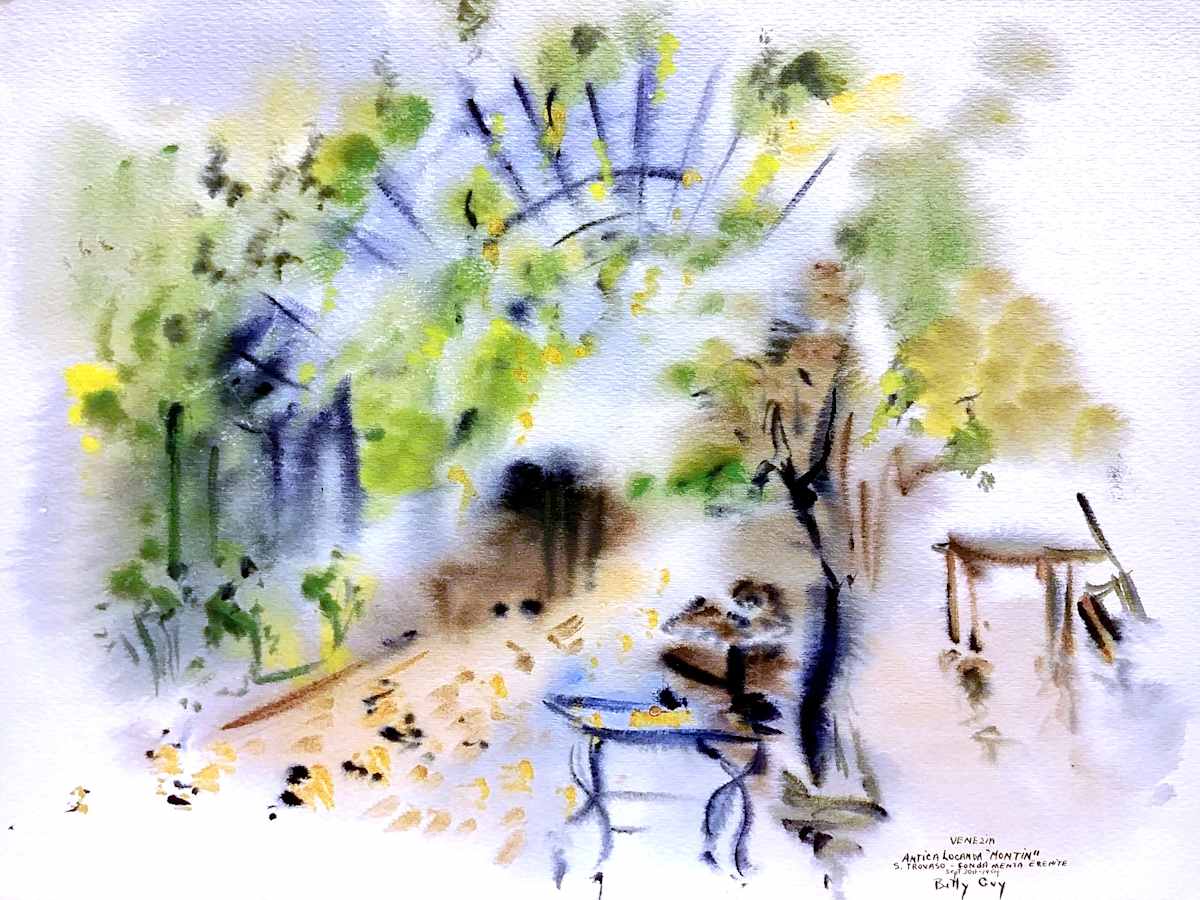Venezia Antica Locanda "Montin" S. Trovaso-Fonda Menta Eremite by Betty Guy 