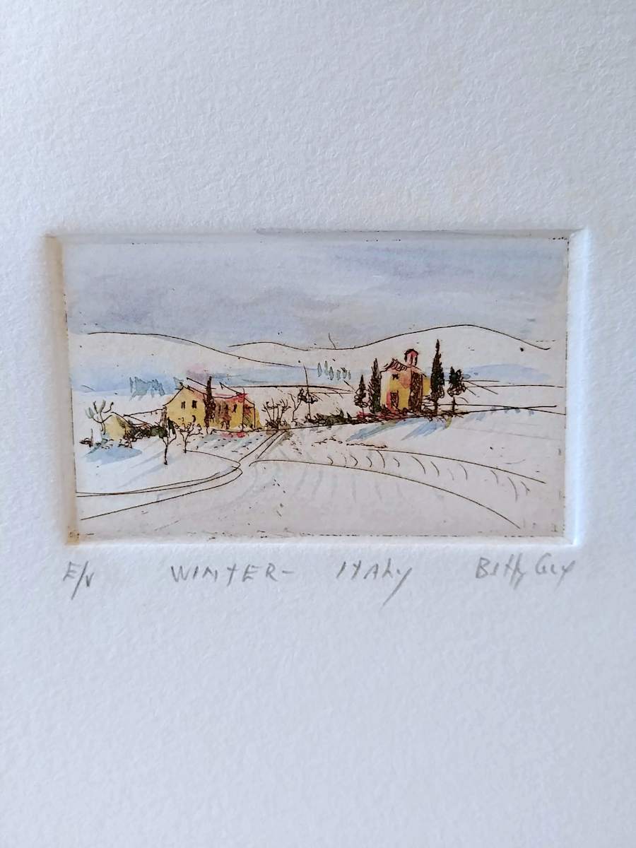 Winter - Italy by Betty Guy 