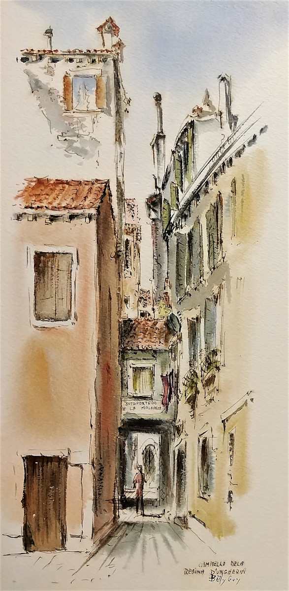 Campiello Dela Regina D'Ungheria by Betty Guy, Image 1.