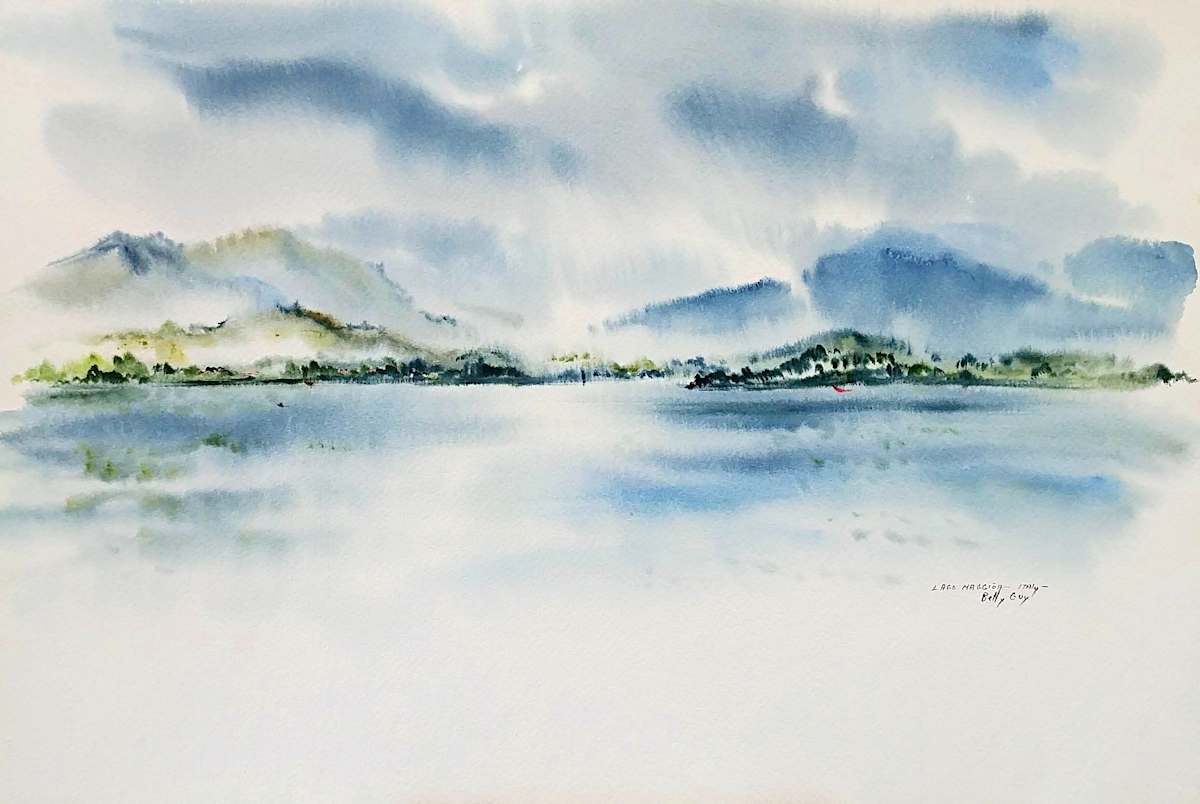 Lago Maggioa - Italy by Betty Guy 