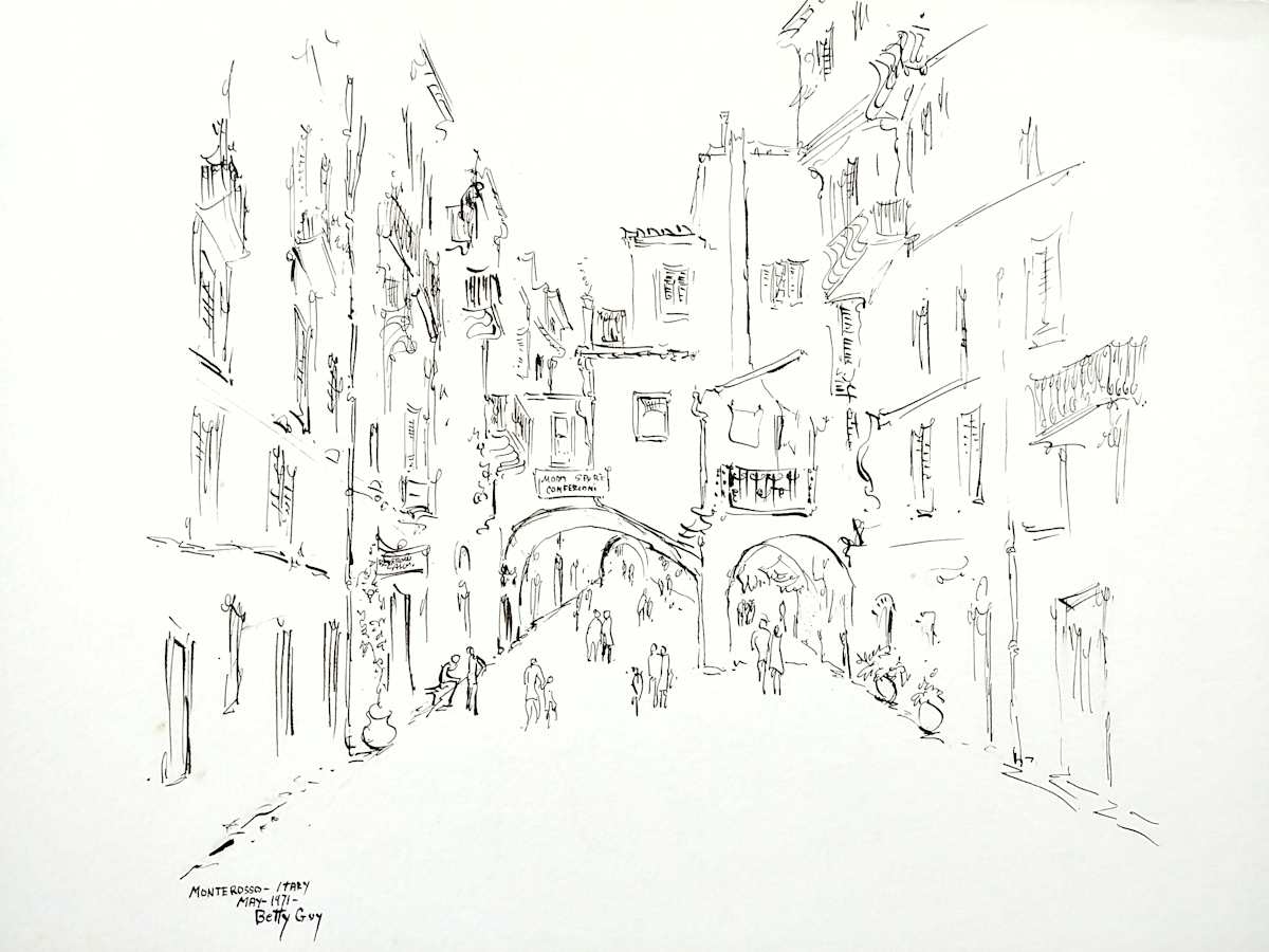 Monterosso - Italy by Betty Guy 