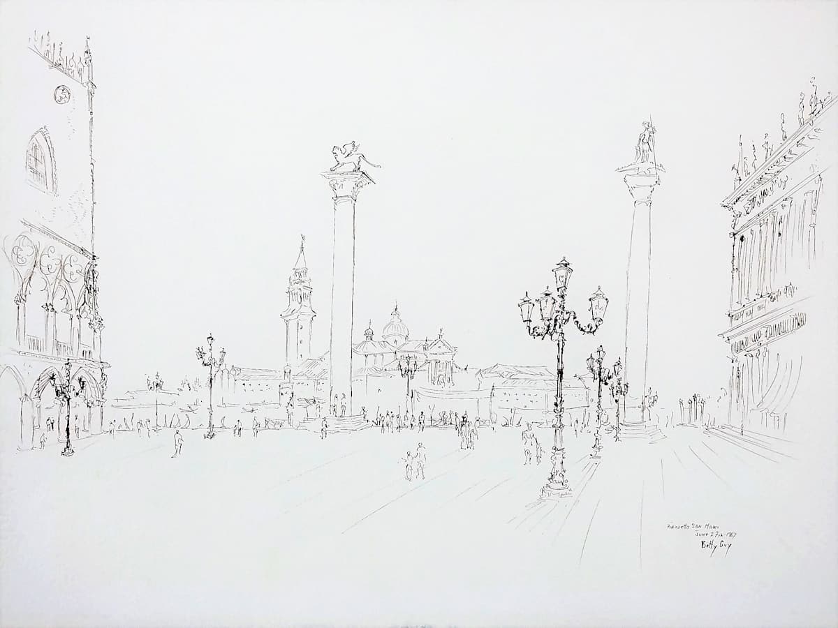 Piazzetta San Marco by Betty Guy 