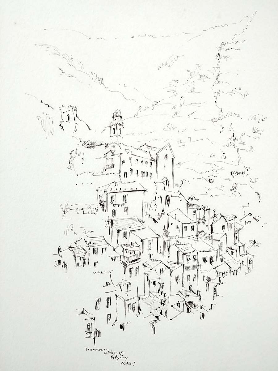 Vernazza Italia! by Betty Guy 