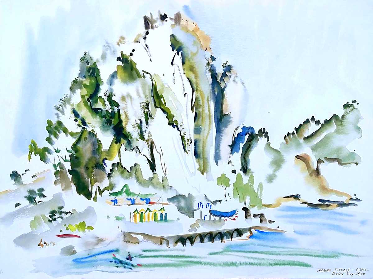 Marina Piccola - Capri by Betty Guy 