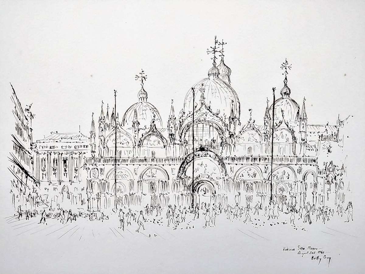 Piazza San Marco by Betty Guy 
