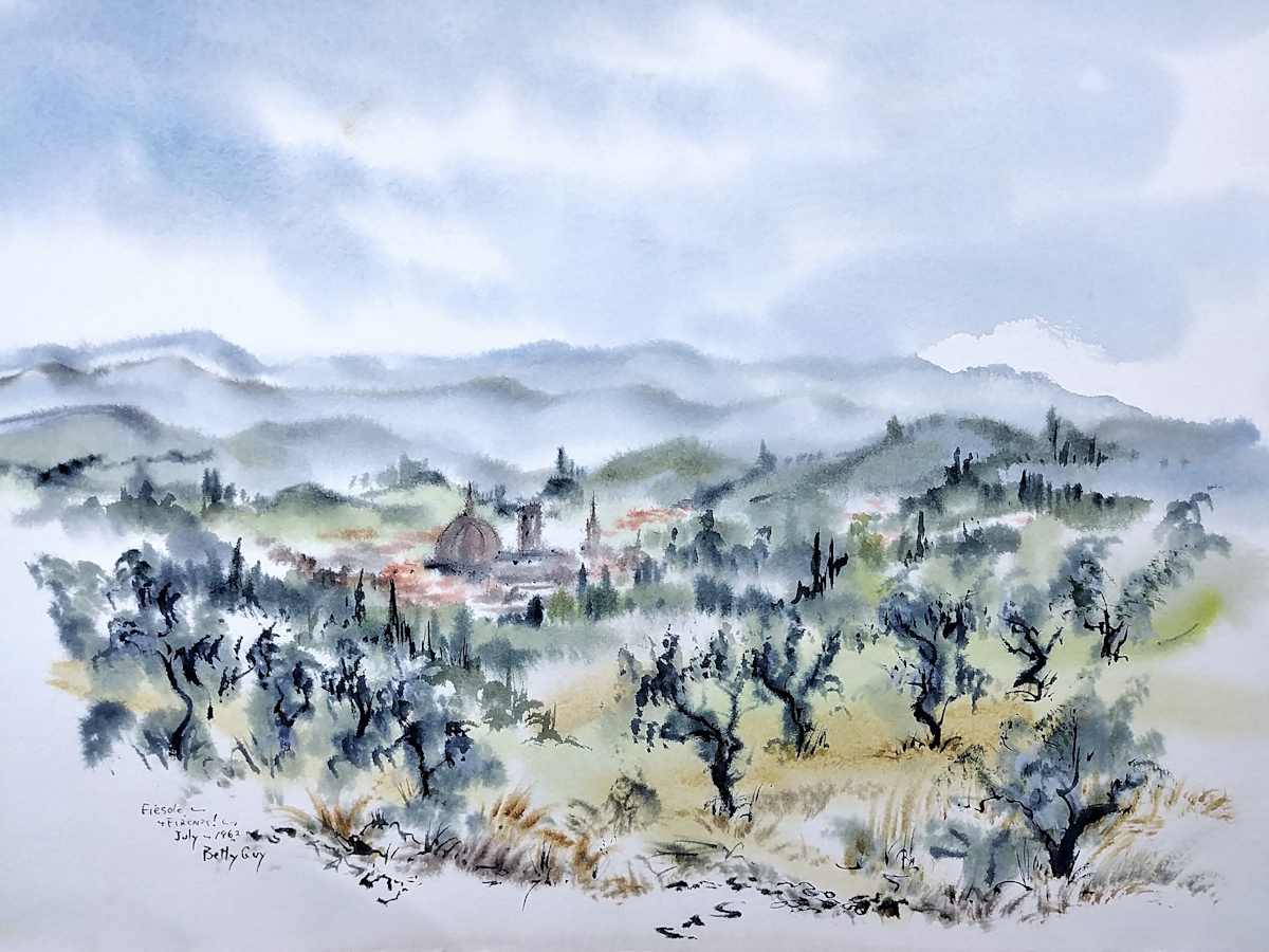 Fiesole ~+ Firenze! by Betty Guy 
