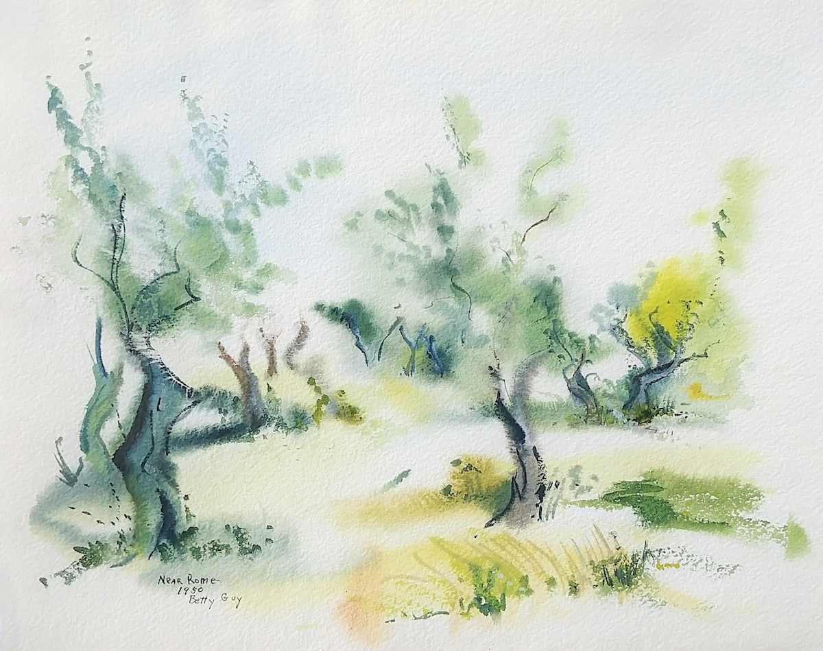 Near Rome by Betty Guy 