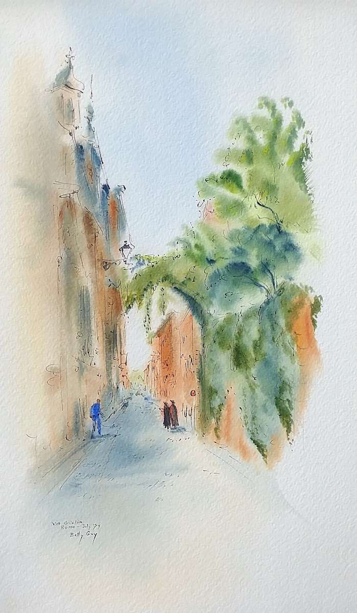 Via Giulia Rome by Betty Guy 