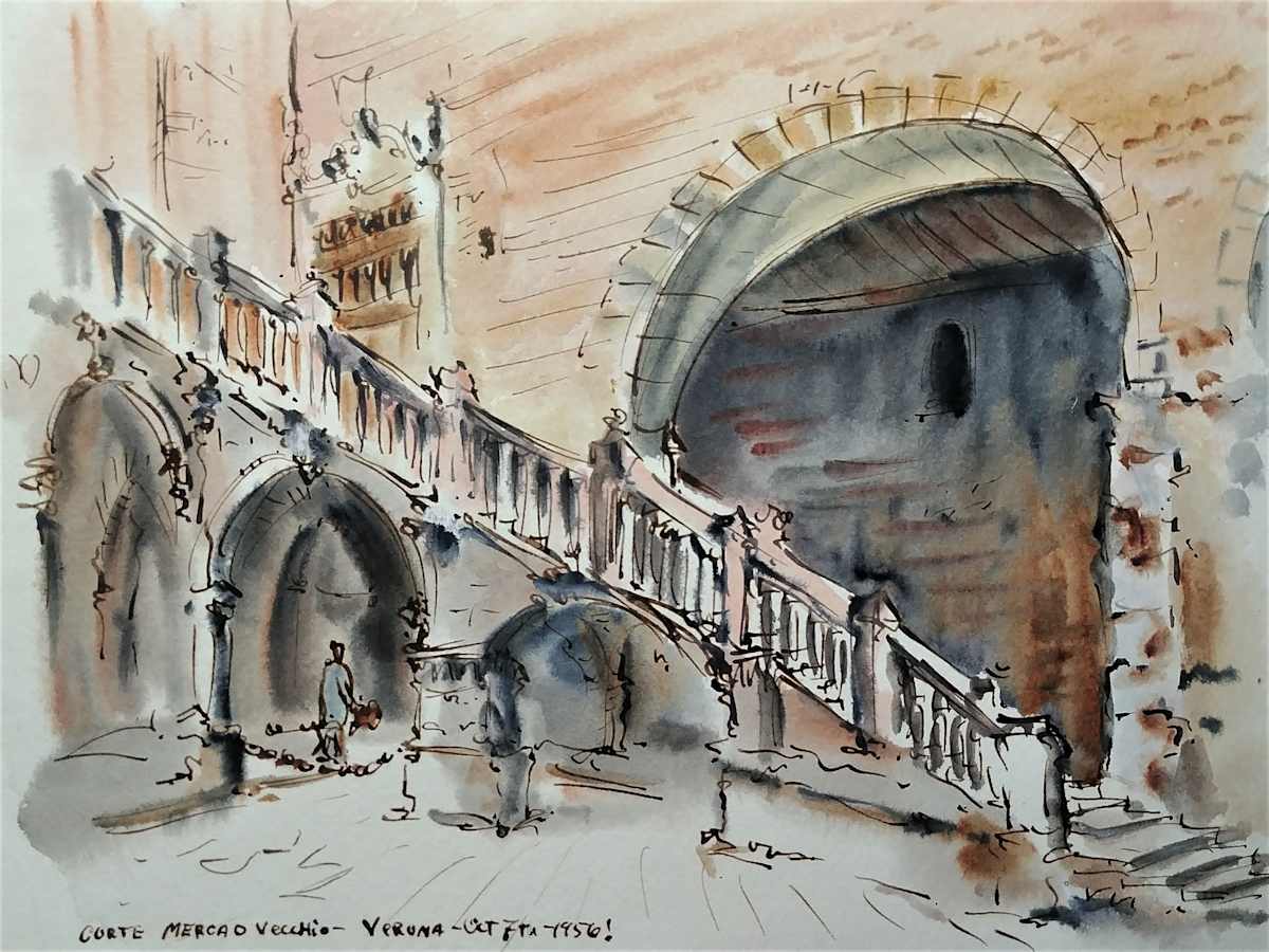 Corte Mercao Vecchio - Verona by Betty Guy 
