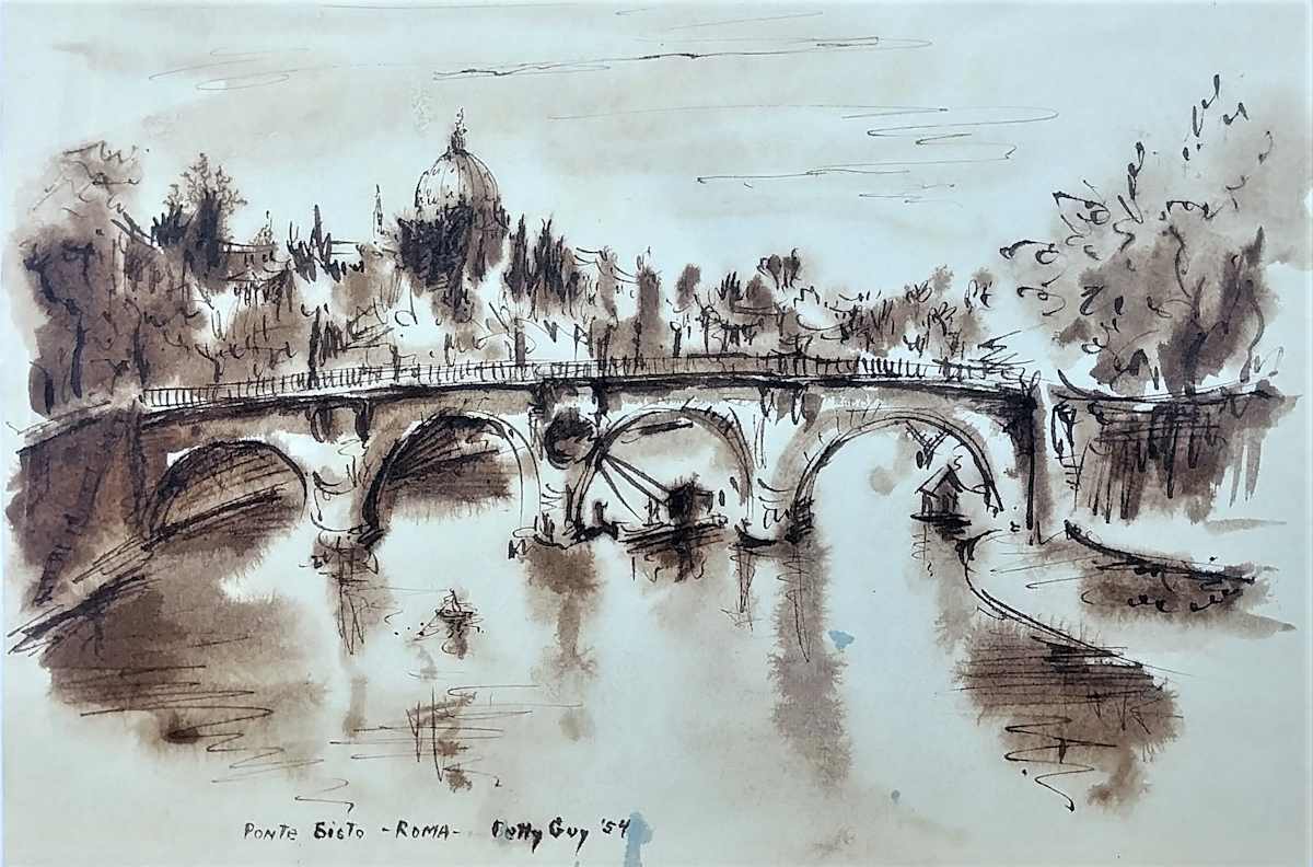 Ponte Sisto - Roma by Betty Guy 