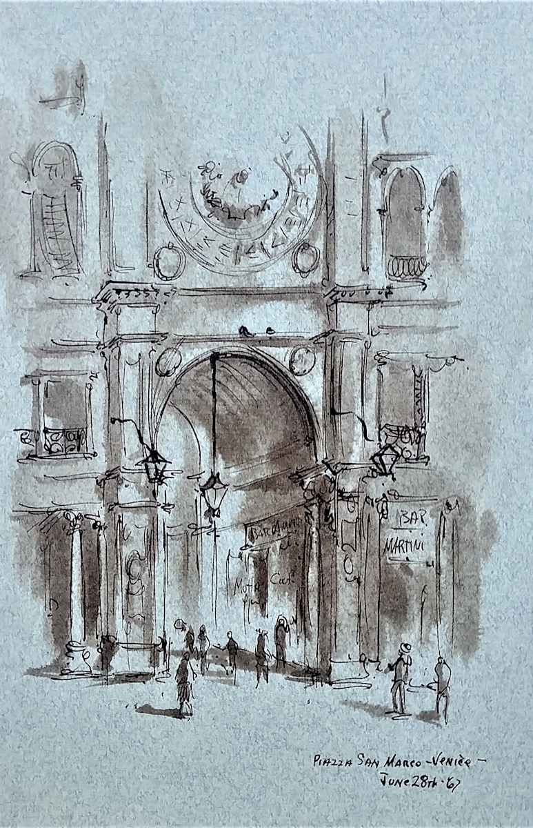 Piazza San Marco - Venice by Betty Guy 
