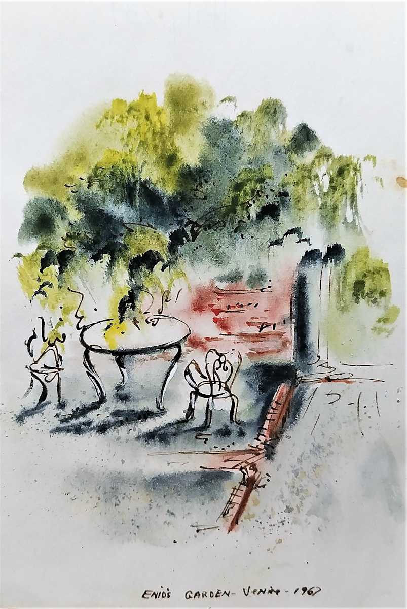 Enid's Garden - Venice by Betty Guy 