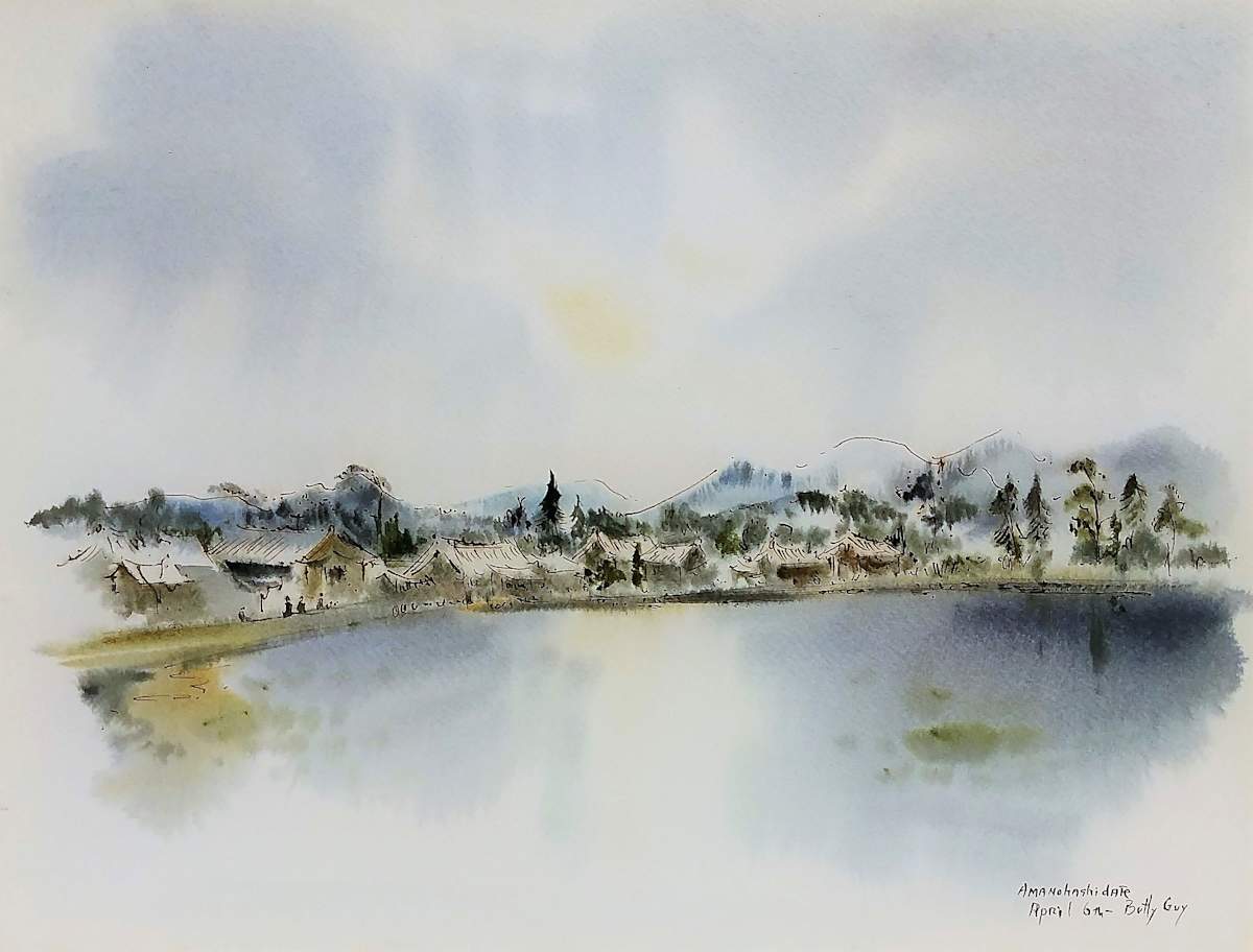 Amanohashidate by Betty Guy 