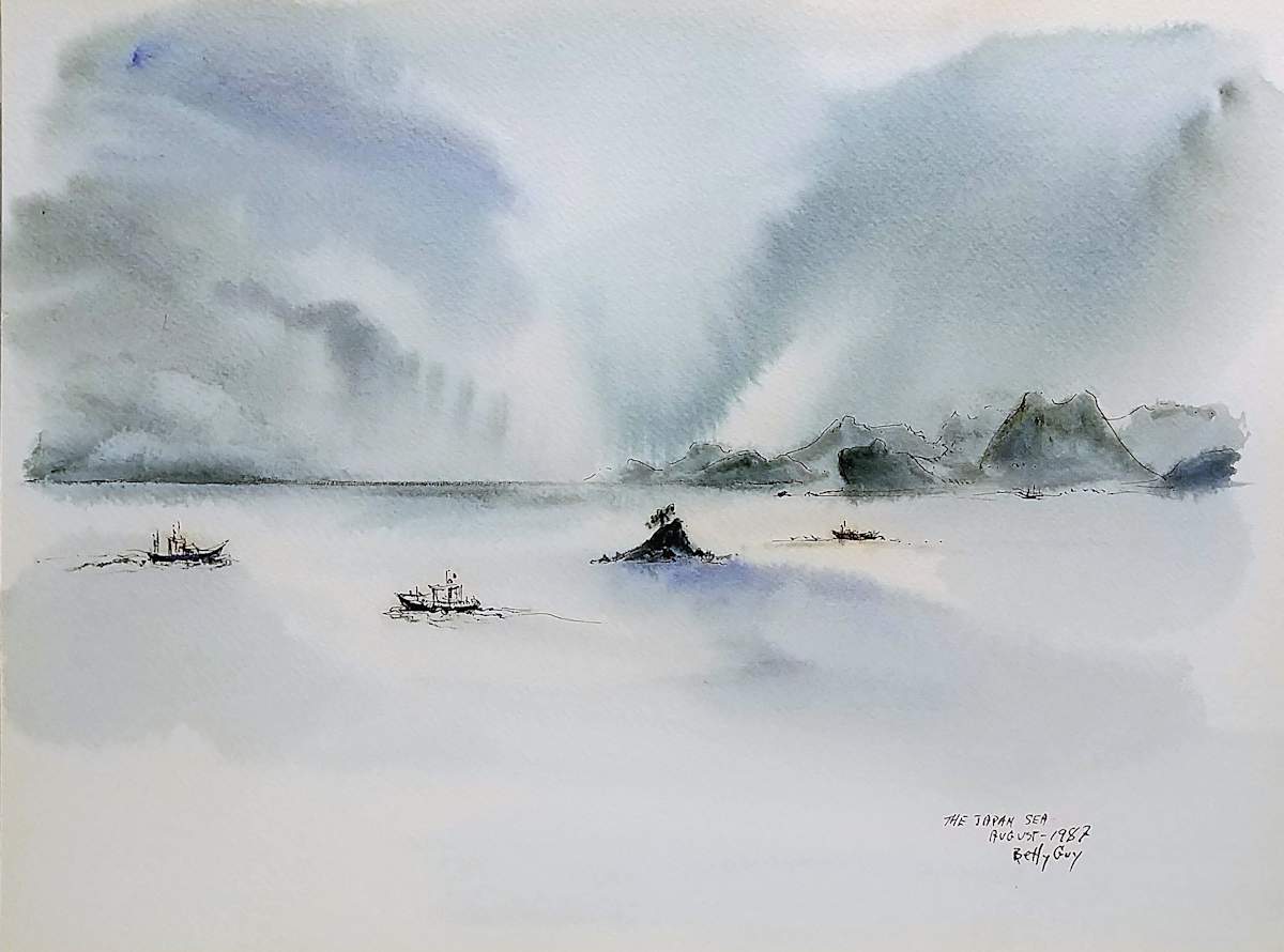 The Japan Sea by Betty Guy 
