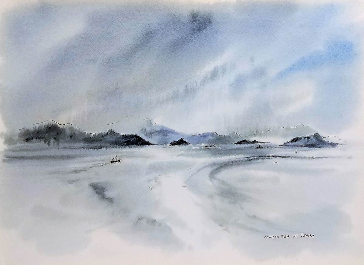 Inland Sea of Japan by Betty Guy 