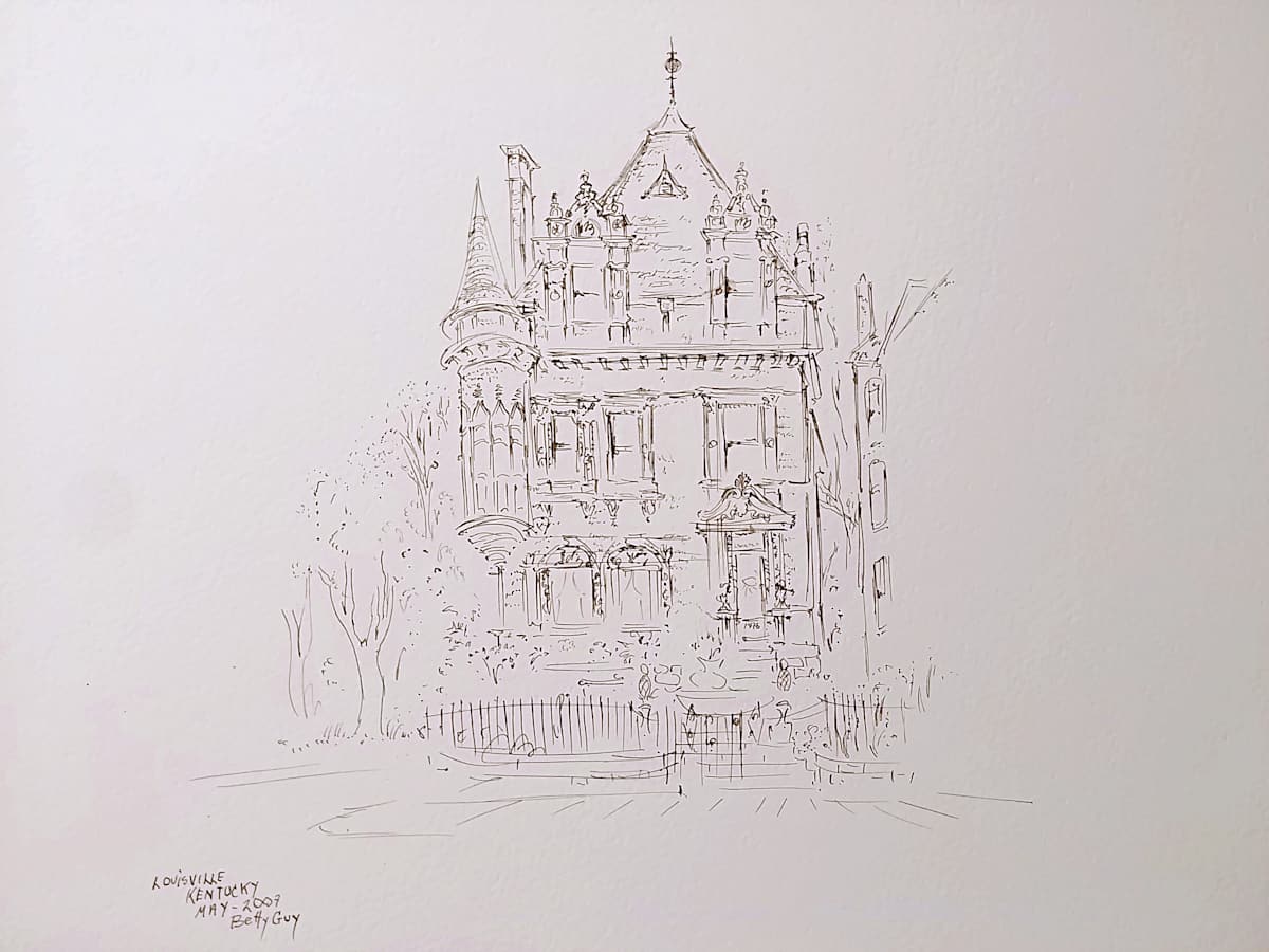 Louiseville Kentucky by Betty Guy 