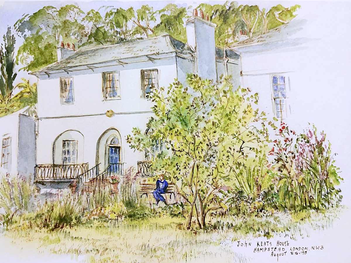 John Keats House - Hampstead London N.W. 3 by Betty Guy 