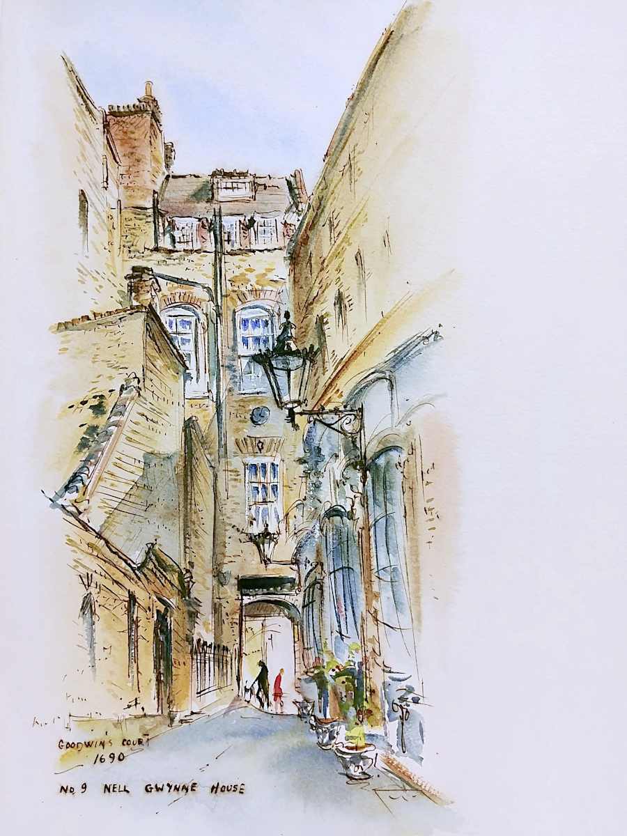 Goodwin's Court-1690- No 9 Nell Gwynne House by Betty Guy 