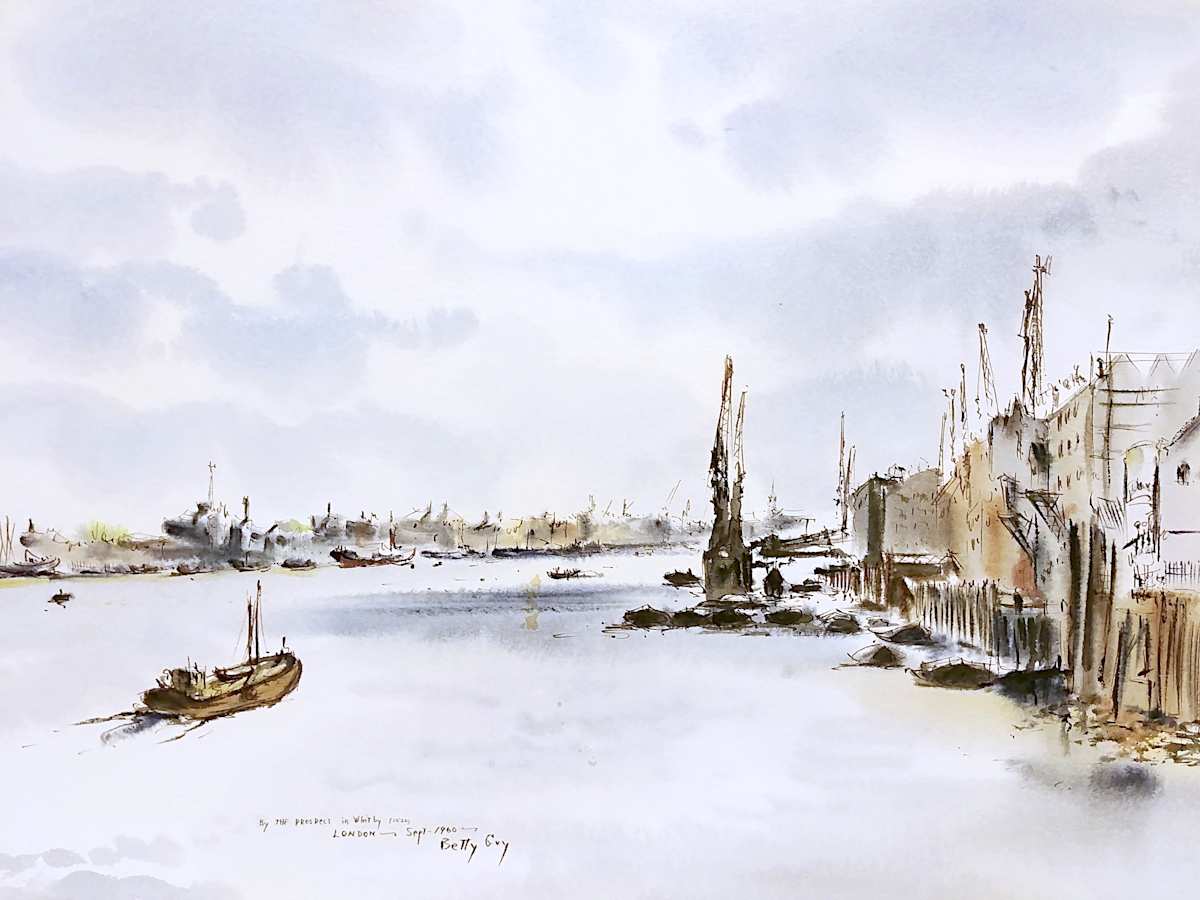 By the Prospect in Whitby (1520) by Betty Guy 