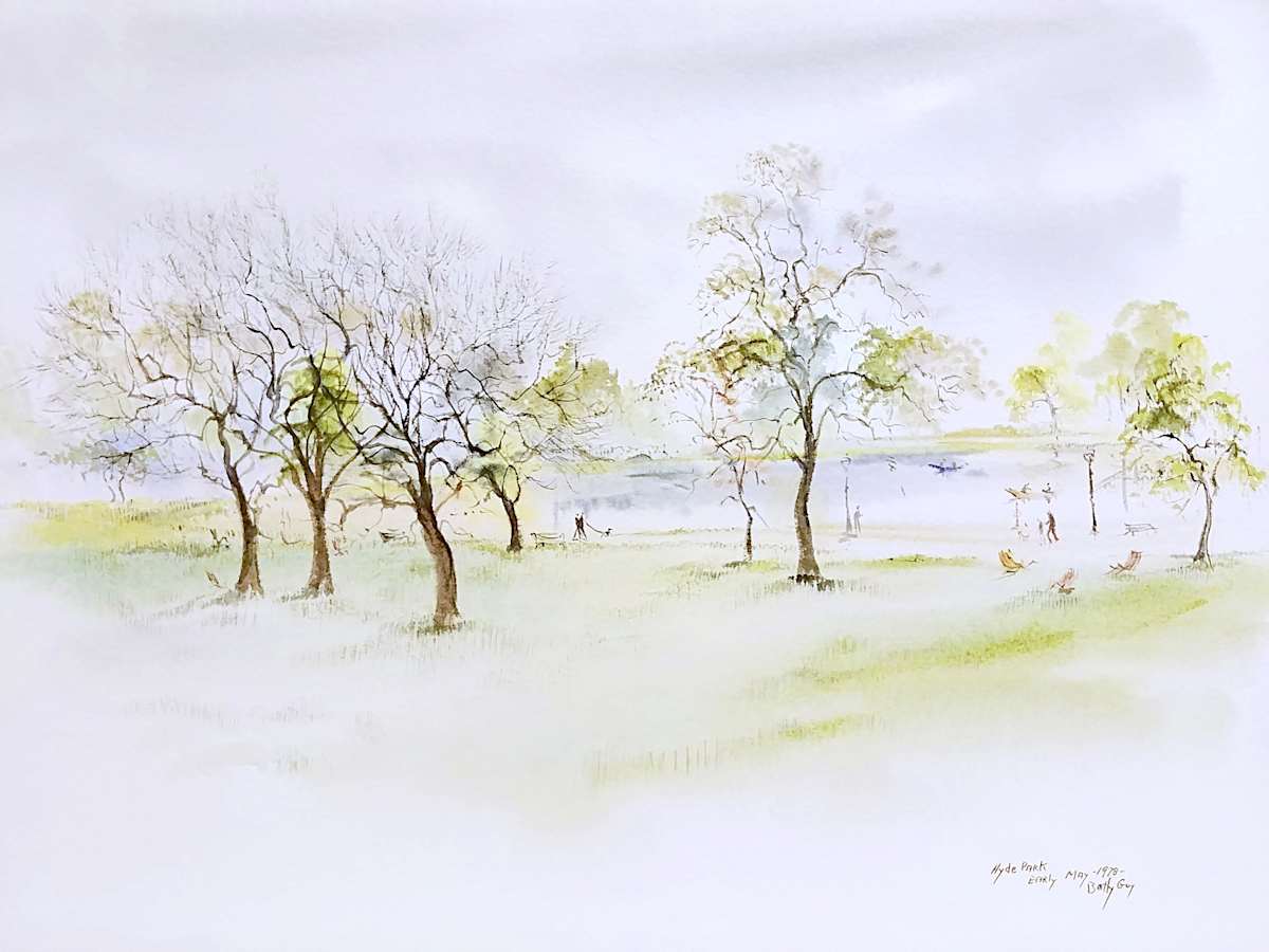 Hyde Park by Betty Guy 