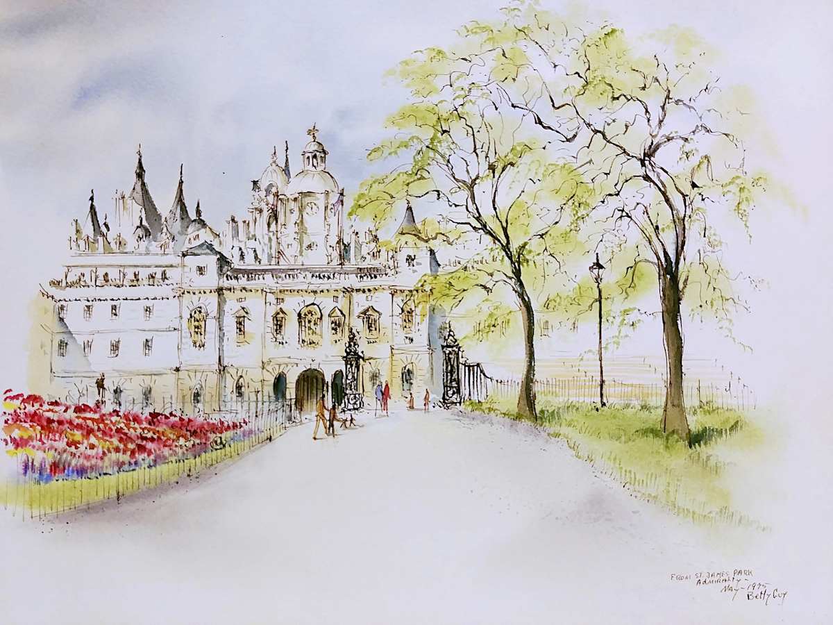 From St. James Park - Admiralty by Betty Guy, Image 1.