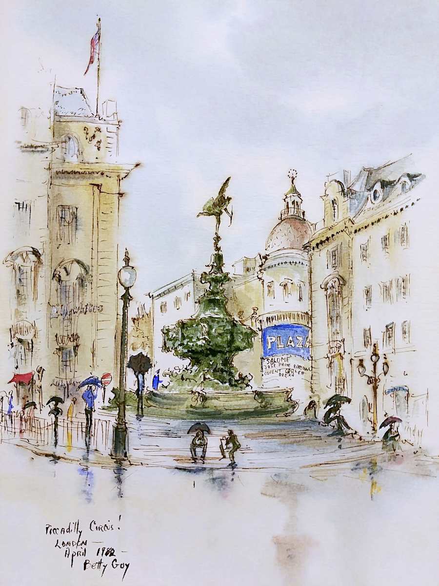 Piccadilly Circus! by Betty Guy 