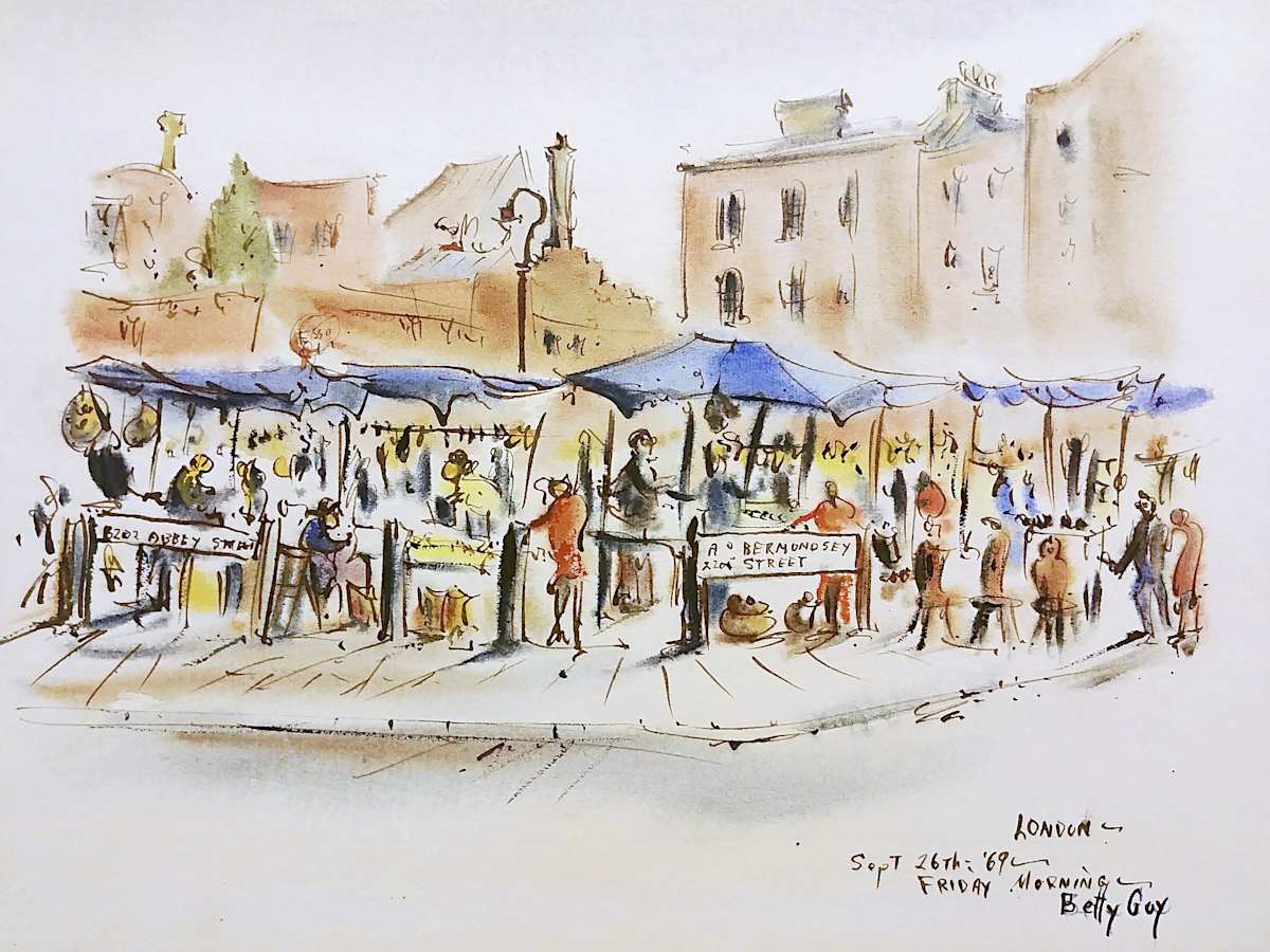 London Friday Morning by Betty Guy 
