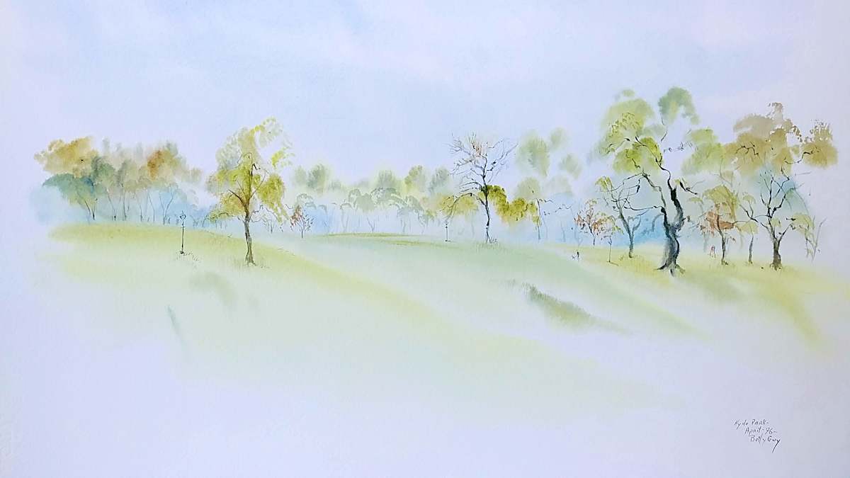 Hyde Park by Betty Guy 