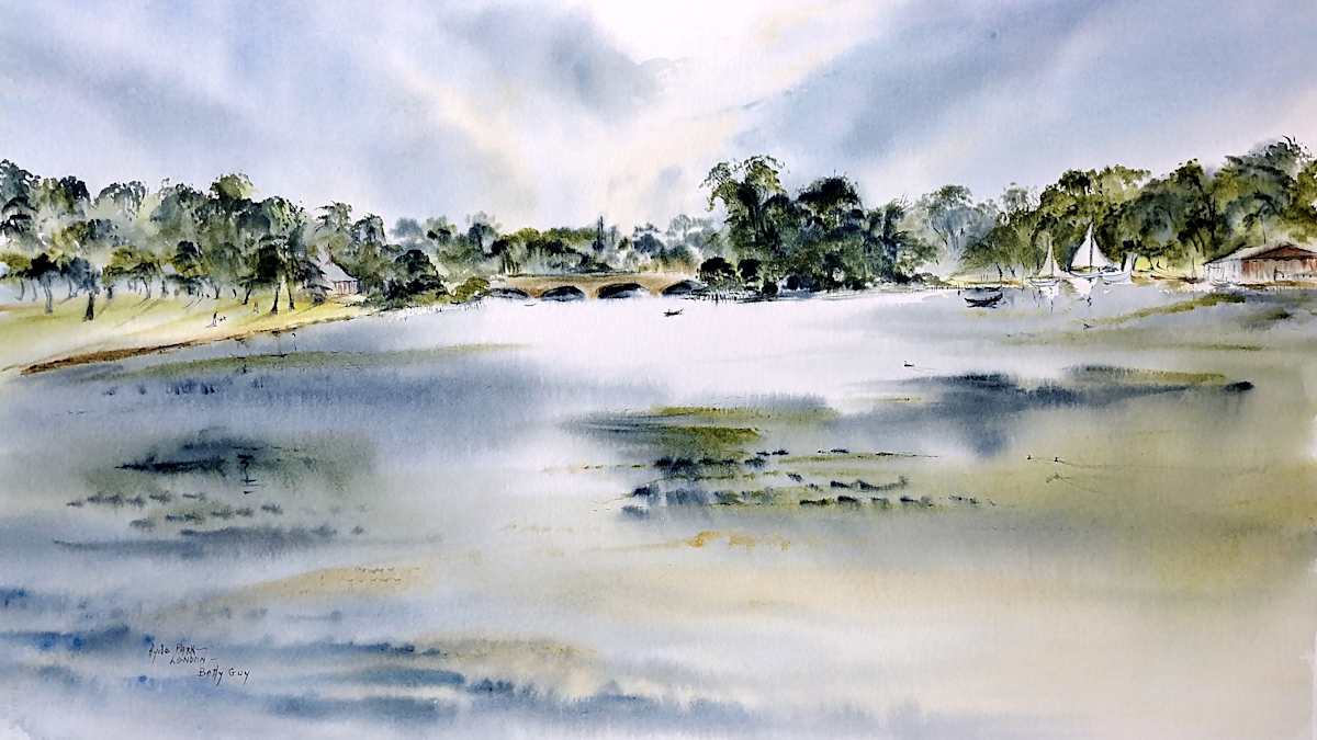 Hyde Park London by Betty Guy 